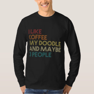 Goldendoodle Dog Owner Coffee Lovers Gift Vintage T-Shirt