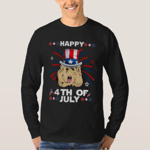 Goldendoodle Dog Patriotic American 4th Of July Do T-Shirt