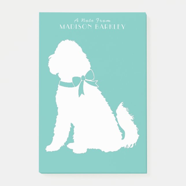 Goldendoodle Dog Puppy Labradoodle Post-it Notes (Front)