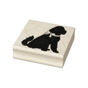 Goldendoodle Dog Puppy Labradoodle Rubber Stamp