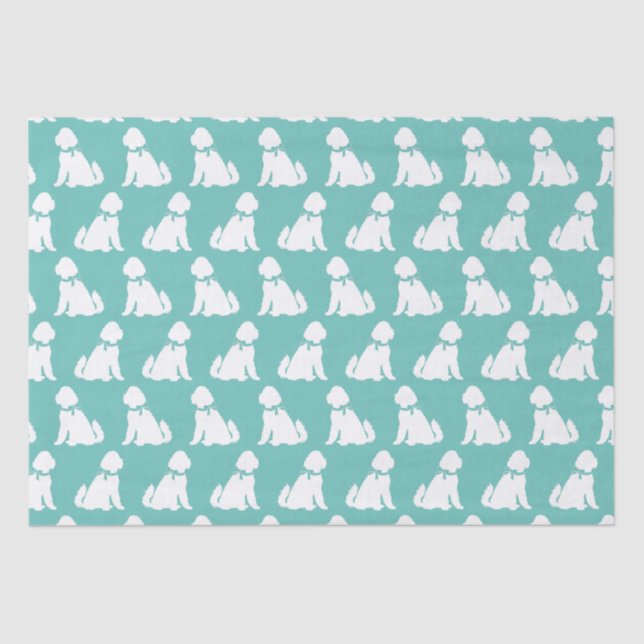 Goldendoodle Dog Puppy Labradoodle Tissue Paper (Front)