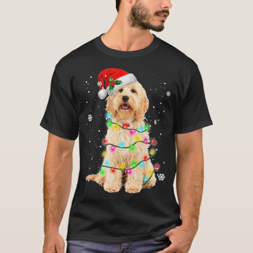 Goldendoodle Dog Tree Christmas Sweater Xmas Pet