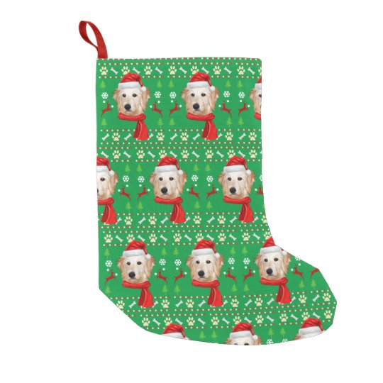 Goldendoodle Dog Ugly Christmas Small Christmas Stocking | Zazzle.com