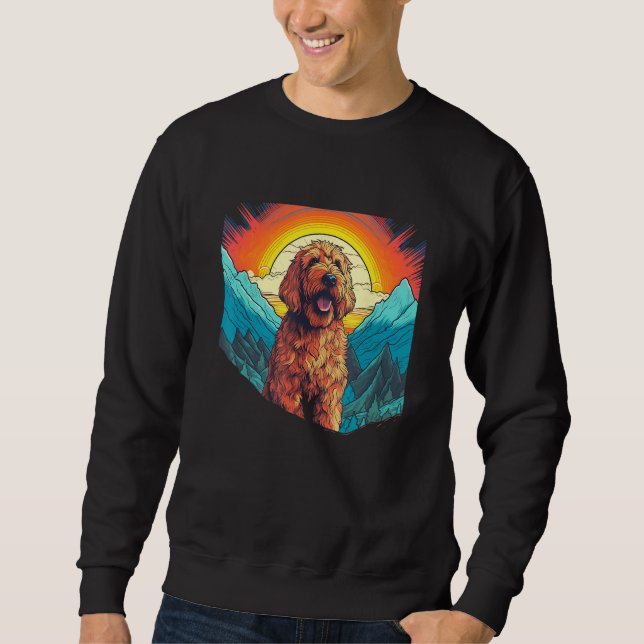 Goldendoodle Dood  Doodle Dog Golden Doodle 10 Sweatshirt (Front)