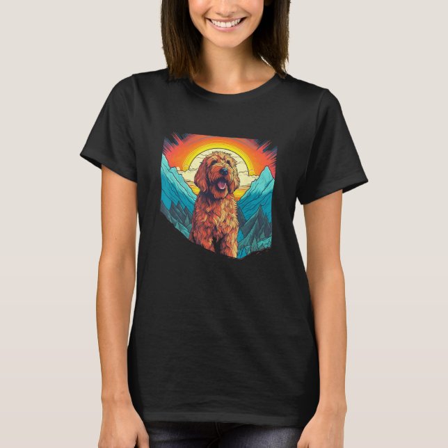 Goldendoodle Dood  Doodle Dog Golden Doodle 10 T-Shirt (Front)