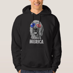 Goldendoodle Doodle 4th Of July Merica Men America Hoodie