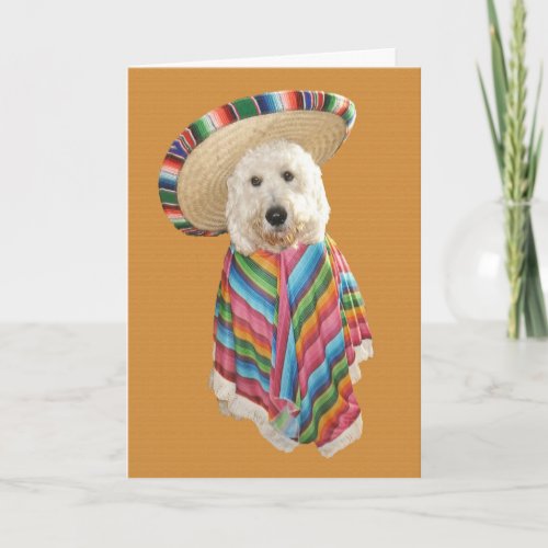 Goldendoodle Five by Mayo card