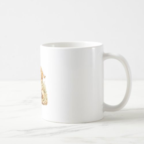 Goldendoodle Flower Mug