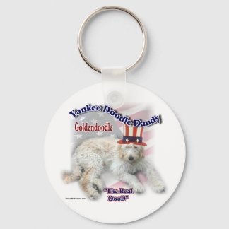 Goldendoodle Gifts Keychain