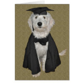 Goldendoodle Graduation Card (Front)
