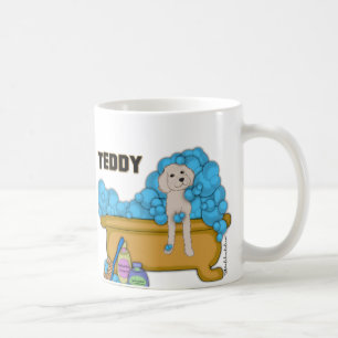 Goldendoodle In Bath Tub Coffee Mug