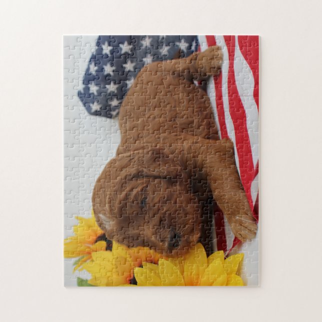 Goldendoodle Jigsaw Puzzle (Vertical)