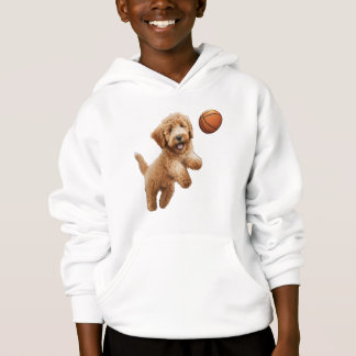 Goldendoodle Labradoodle Basketball sport funny Hoodie