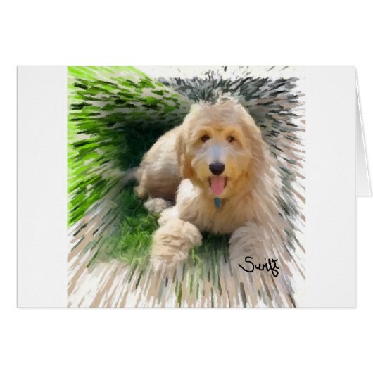 Goldendoodle Labradoodle Cards (Front Horizontal)