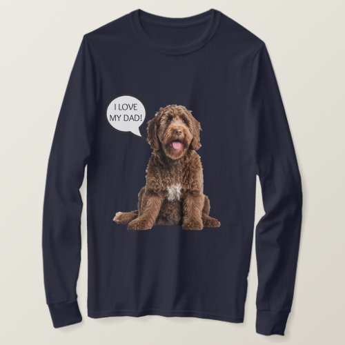 Goldendoodle Labradoodle Dog Dad gift Dog Lover T_Shirt