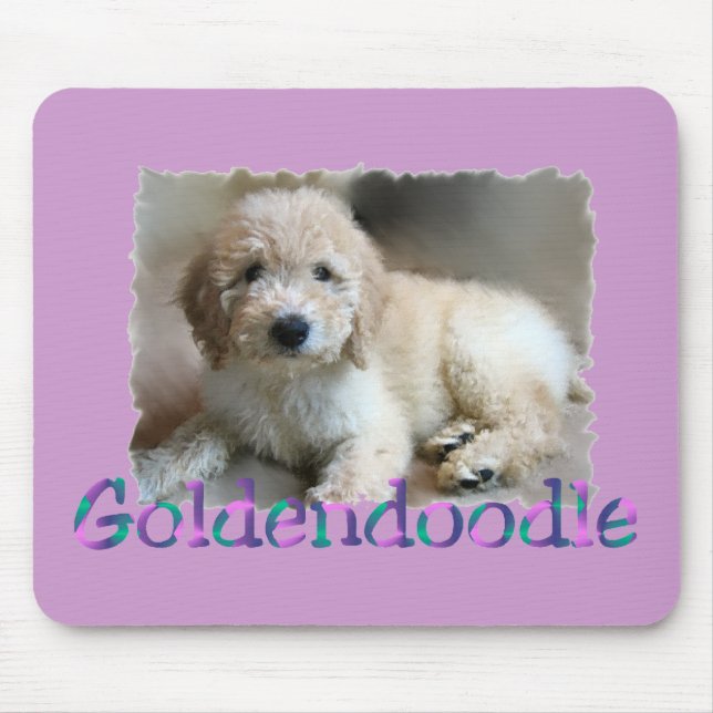 Goldendoodle Lovers Gifts Mouse Pad (Front)