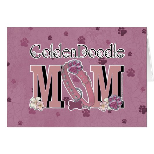 GoldenDoodle MOM Cards (Front Horizontal)