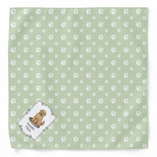 Goldendoodle Mom Doodle Mom (golden red) Dog mom Bandana