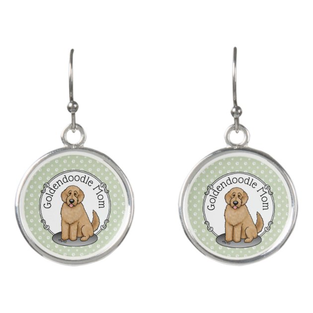 goldendoodle earrings