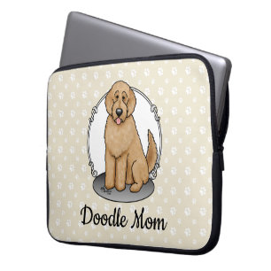 Goldendoodle Mom Doodle Mom (golden red) Dog mom Laptop Sleeve