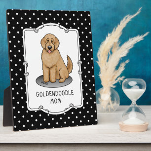 Goldendoodle Mom Doodle Mom (golden red) Dog mom Plaque