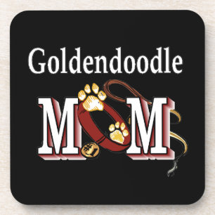 Goldendoodle Mom Gifts Beverage Coaster