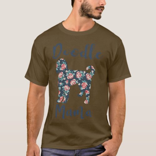 GoldenDoodle Mom  Women Doodle Mama Mother Day Gif T_Shirt