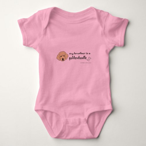 goldendoodle_more breeds baby bodysuit