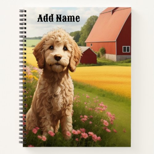 Goldendoodle Notebook