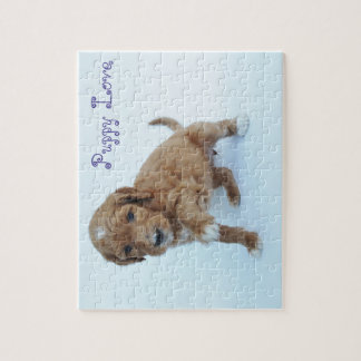 Goldendoodle Puppy Jigsaw Puzzle