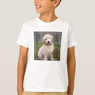 Goldendoodle Puppy Sits In Grass T-Shirt