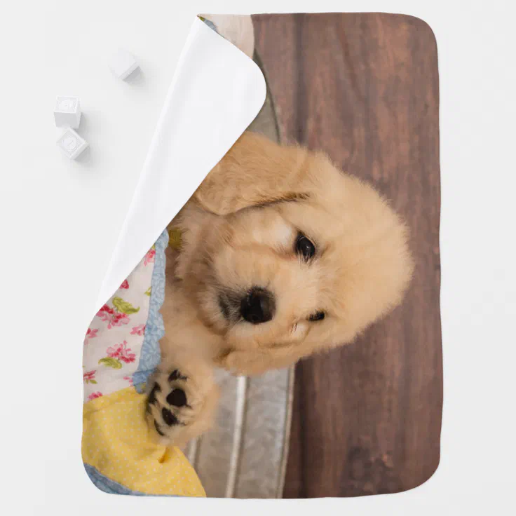 Goldendoodle puppy snuggle blanket Zazzle