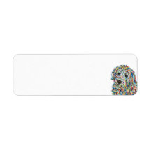 Goldendoodle Return Address Label