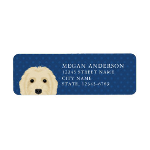Goldendoodle Return Address Labels