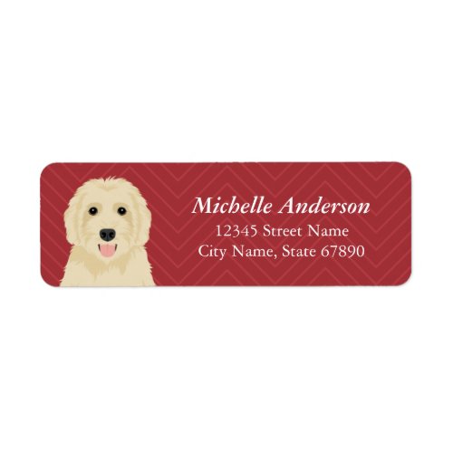 Goldendoodle Return Address Labels