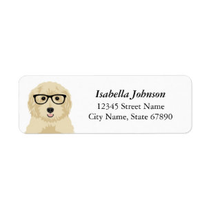 Goldendoodle Return Address Labels