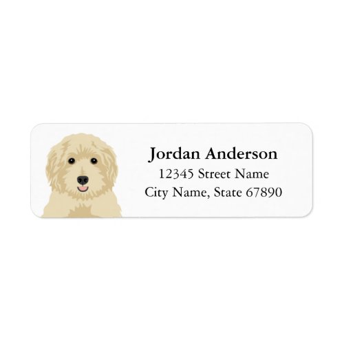Goldendoodle Return Address Labels