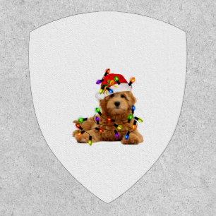 Goldendoodle Santa Dog Patch
