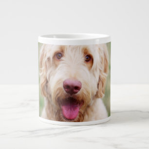 Goldendoodle Smiling Giant Coffee Mug