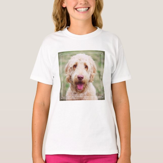 Goldendoodle Smiling T-Shirt (Front)