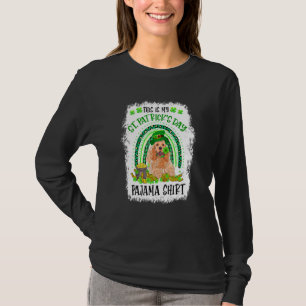 Goldendoodle St Patrick Day Lucky Pajamas Women Me T-Shirt