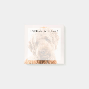 Goldendoodle Studio Portrait Post-it Notes