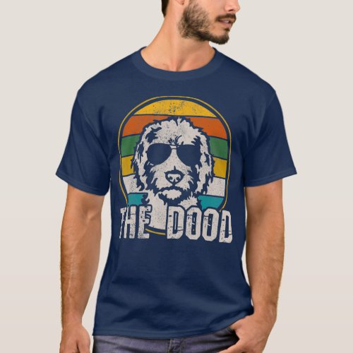 Goldendoodle   The Dood Vintage Retro Dog T_Shirt