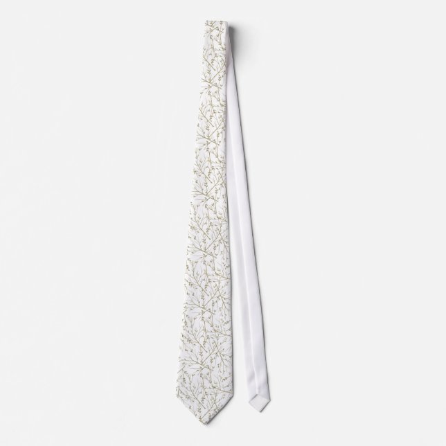 Goldene Zweige Neck Tie (Front)