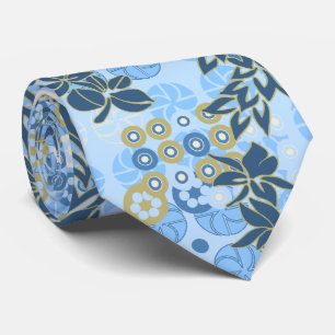 Goldengate Park Floral Two-sided Neck Tie