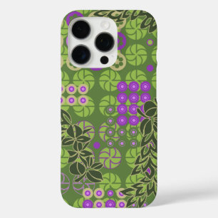 Goldengate Park Vintage Psychedelic Floral iPhone 16 Pro Case