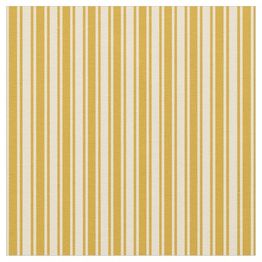 Goldenrod and Beige Pattern Fabric