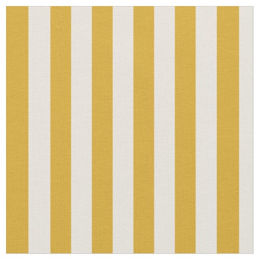 Goldenrod & Beige Colored Lines Fabric