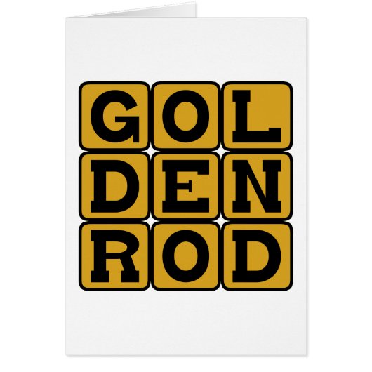 Goldenrod, Color Cards (Front)