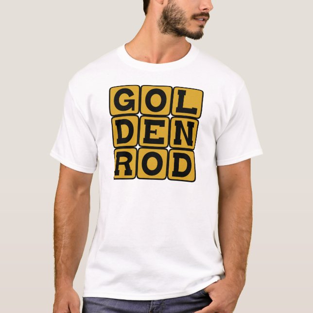 Goldenrod, Color T-Shirt (Front)